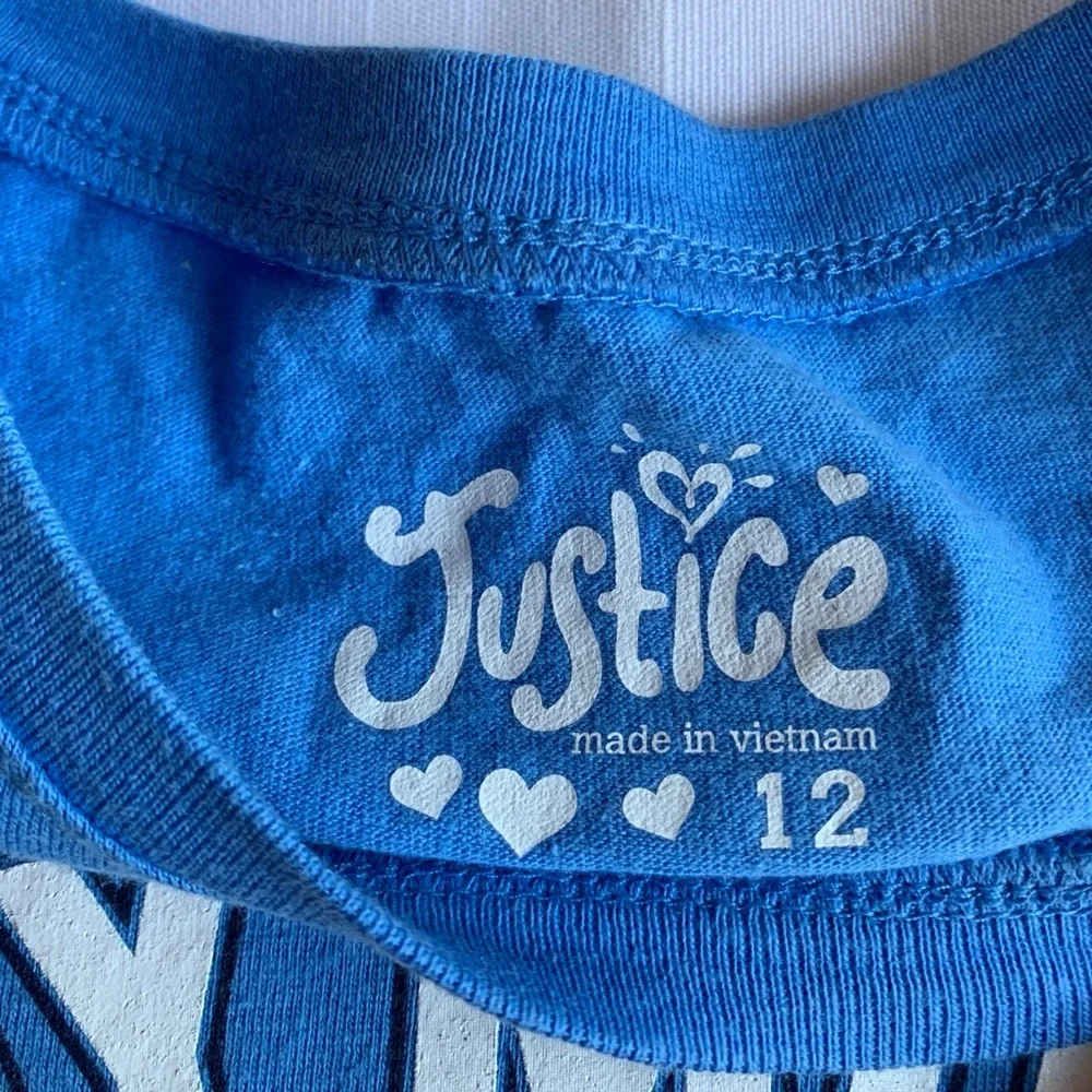 Justice T-shirt & Tank‎ Top Size 12